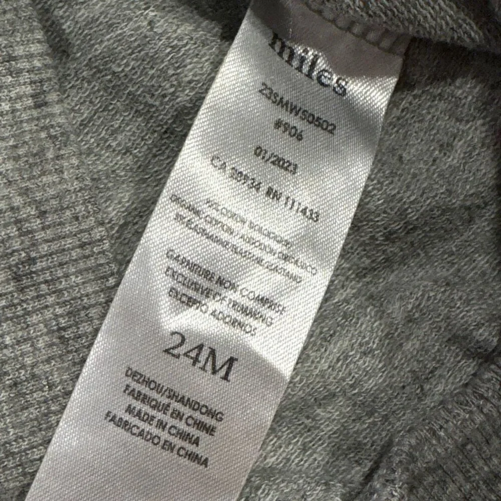 Miles the label cactus print sweatshirt size 24 months